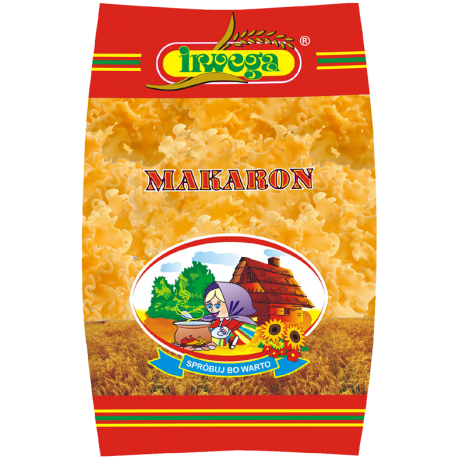 E12 Irwega Makaron Wstazka Karbowana (8x1kg)