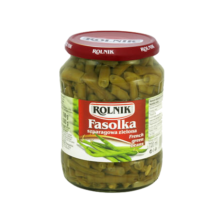 F25 ROLNIK FASOLKA SZPARAGOWA ZIELONA ( 6X720ML)