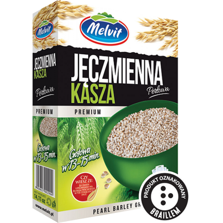 H17 Melvit Kasza Jeczmienna (6x400g)