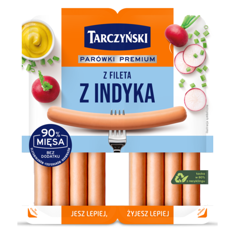 A107 Tarczynski Parowki z Fileta z Indyka (160g)