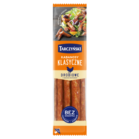 A164 Tarczynski Kabanos Klasyczny Drobiowy for Slicing (kg)
