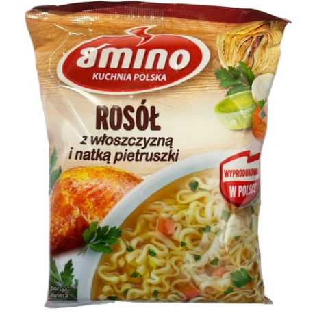 J3 Amino Noodles Rosol z Kury (22x59g)