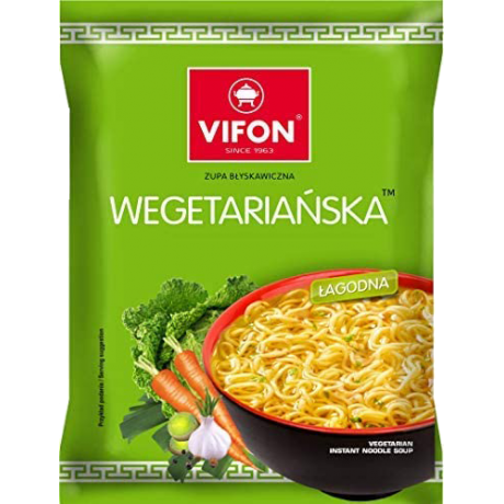 J16 Vifon Noodles Wegetarianska (24x70g)