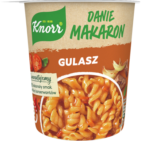 J23 Knorr Danie Makaron Gulasz (8X53g)