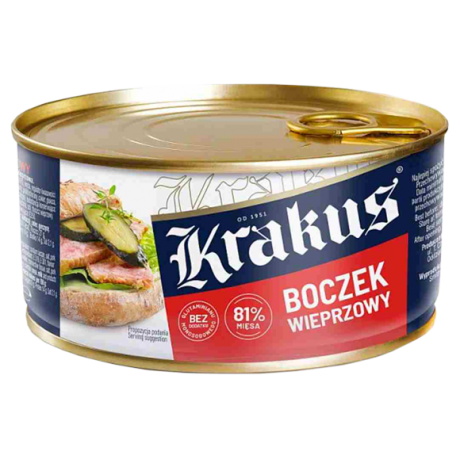 K43 Krakus Boczek Wieprzowy (6x300g)
