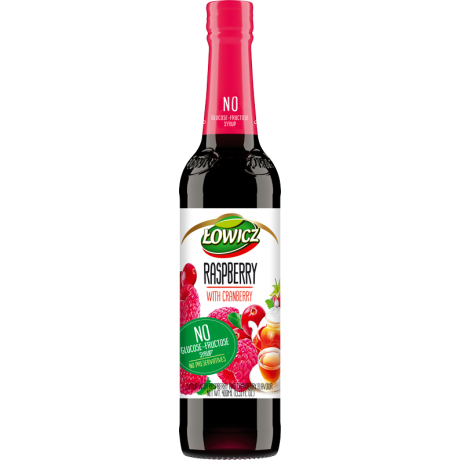 L4 Lowicz Syrop Malina z Zurawina (6x400ml)