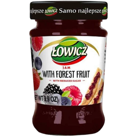 L16 Lowicz Dzem z Owocami Lesnymi (8x280g)