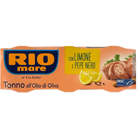 K72 Rio Mare Tuna Lemon and Pepper 8x(3x80g)