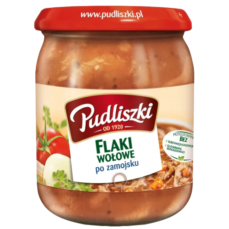 M3 Pudliszki Flaki Wolowe po Zamojsku (8x500g)