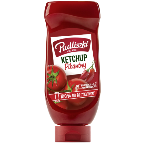 N27 Pudliszki Ketchup Pikantny (8x700g)