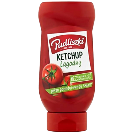 N28 Pudliszki Ketchup Lagodny (8x480g)