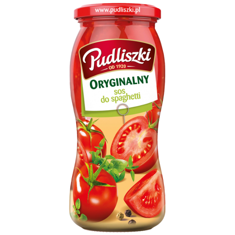 M19 Pudliszki Sos Oryginalny do Spaghetti (6x500g)