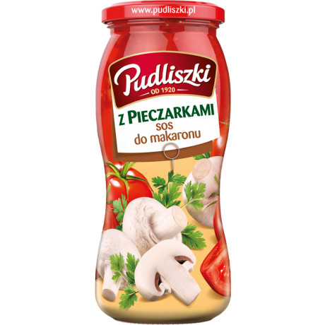 M22 Pudliszki Sos z Pieczarkami do Makaronu (6x500g)