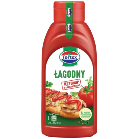 N45 Tortex Ketchup Lagodny (12x470g)