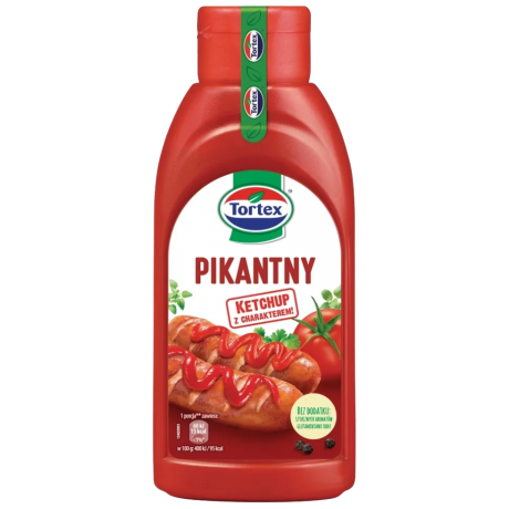 N46 Tortex Ketchup Pikantny (12x470g)
