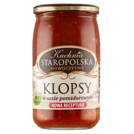 M25 Kuchnia Staropolska Klopsy w Sosie Pomidorowym (6x700ml)