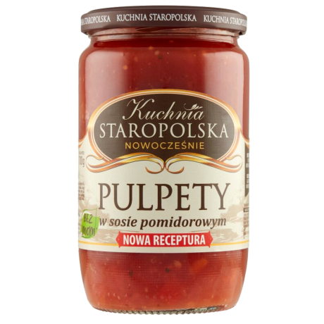 M39 Kuchnia Staropolska Pulpety w Sosie Pomidorowym (6x700ml)