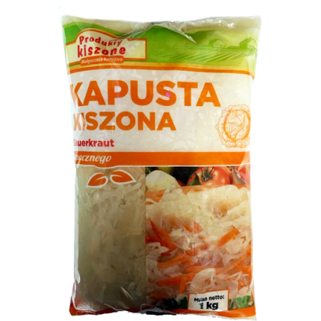 F208 Malgor Kapusta Kwaszona z Marchewka (10x1kg)