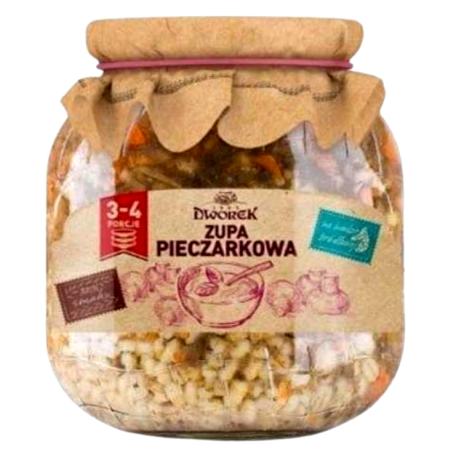 M34 Dworek Zupa Pieczarkowa (8x680ml)