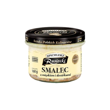 M72 Rusiecki Smalec z Miesem i Skwarkami (4x160g)