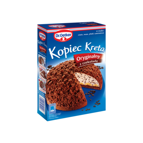 R6 Dr.Oetker Kopiec Kreta Oryginalny z Czekolada (8x410g)