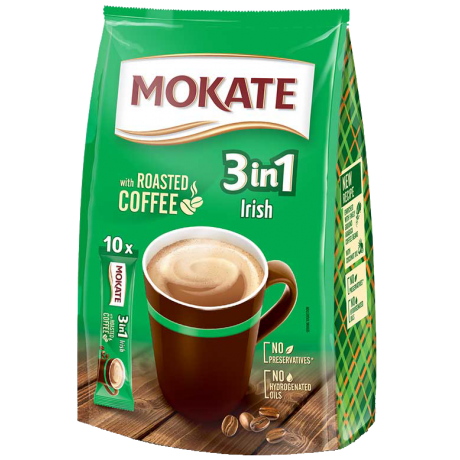 S5 Mokate 3in1 Coffee Irish (10x170g)