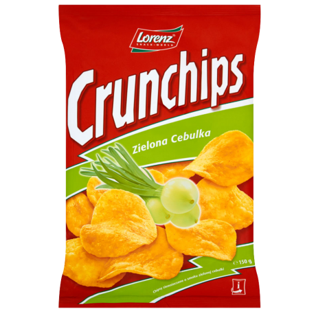 T4 Lorenz Crunchips Zielona Cebulka (10x140g)