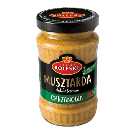 N71 Roleski Musztarda Dwelikatesowa Chrzanowa (10x175g)