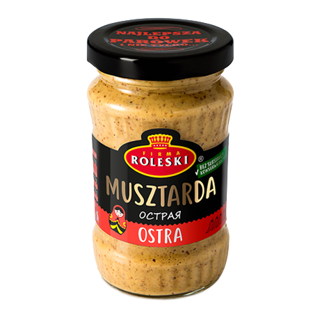 N79 Roleski Musztarda Ostra (10x165g)