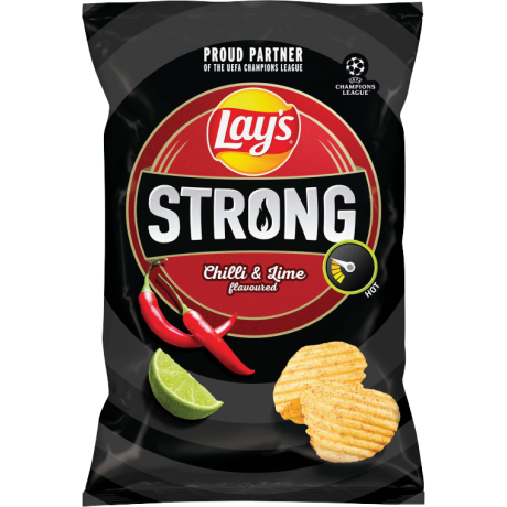 T21 Lay's Strong Ostre Chilli (21x140g)
