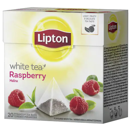 S106 Lipton Pyramid White Tea Raspberry (12x30g)