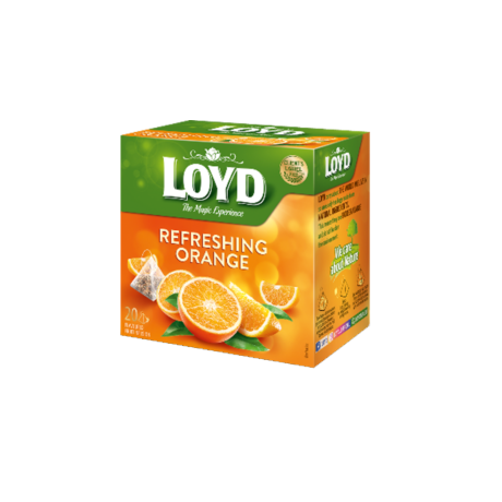 S114 Loyd Pyramid Tea Refreshing Orange (10x44g)