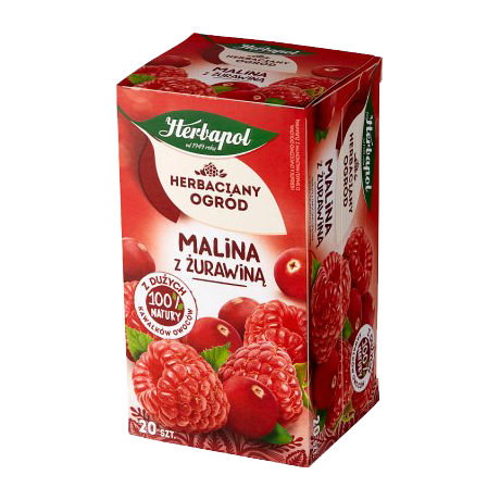 S135 Herbapol Herbaciany Ogrod Malina z Zurawina (10x54g)