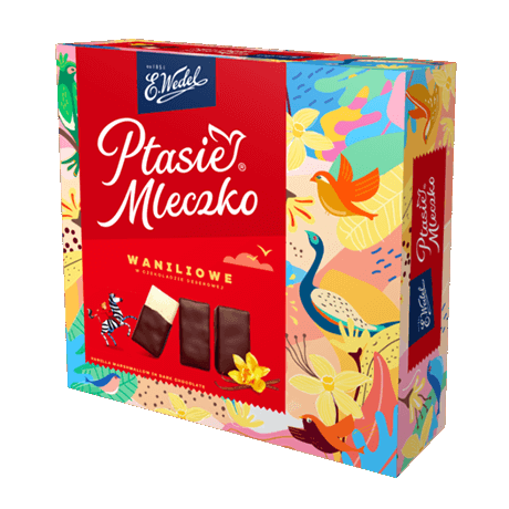 V15 E Wedel Ptasie Mleczko Waniliowe (18x360g)