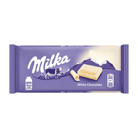 V18 Milka White Chocolate (22x100g)