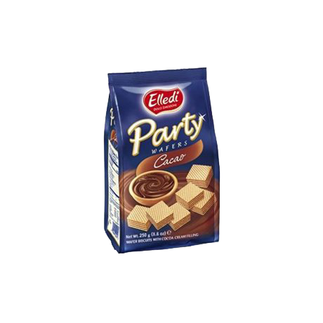 W72 Elledi Party Wafers Cacao (10x250g)