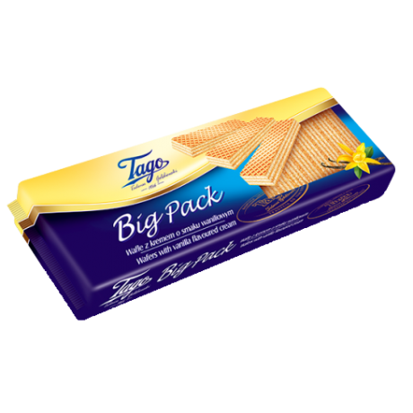 W84 Tago Wafle Waniliowe (16x415g)