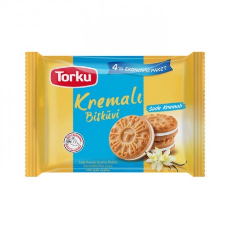 W137 Torku Plain Cream Biscuits (8x4x61g)