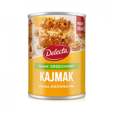 L34 Delecta Kajmak Masa Krowkowa Orzechowa  (6x400g)