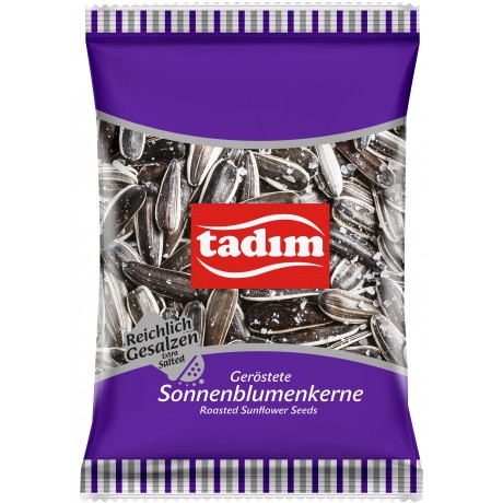 O15 TADIM EXTRA SALTED BLACK SUNFLOWERS SEEDS  (12X270G)