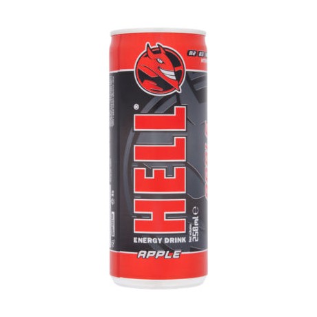D155 Hell Energy Drink Strong Apple (24x250ml)