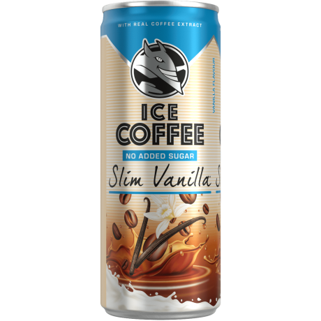D162 Hell Ice Coffee Slim Vanilla (12x250ml)