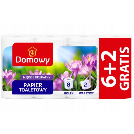 Y3 Domowy Papier Toaleotwy (8x8Rolls)