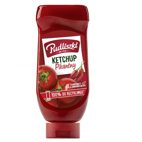 N15 Pudliszki Ketchup Pikantny  (8x700g)
