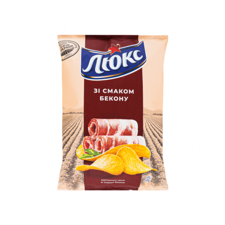 U7 Mondelez Lyuks Sour Bacon Chips (22x125g)