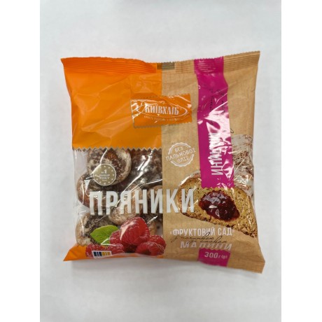 U48 Gingerbread Fruit Garden With Raspberry Filling (10x300g)