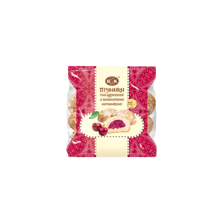 U67 GLAZED GINGERBREAD WITH CHERRY FILLING 18X300G