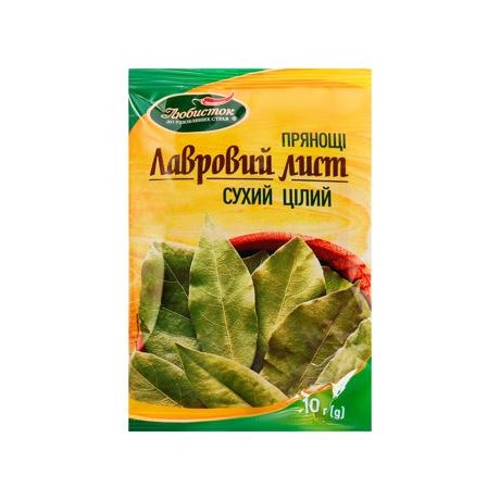 U72 BAY LEAVES DRIED WHOLE LUBYSTOK 60X20G