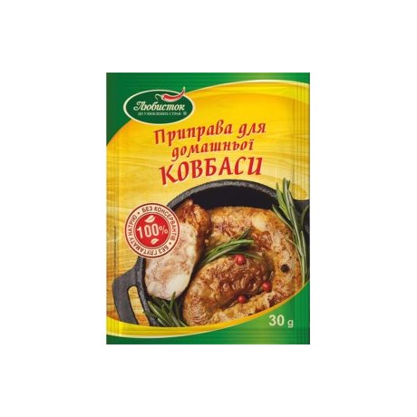 U93 SEASONING FOR HOMEMADE SAUSAGE LUBYSTOK 25X30G
