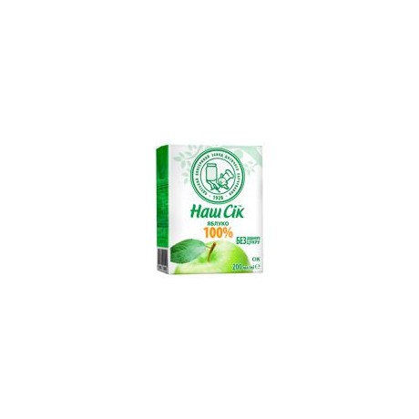 U108 NASH SOK APPLE JUICE CLARIFIELD FROM CONCENTRATE 27X200ML